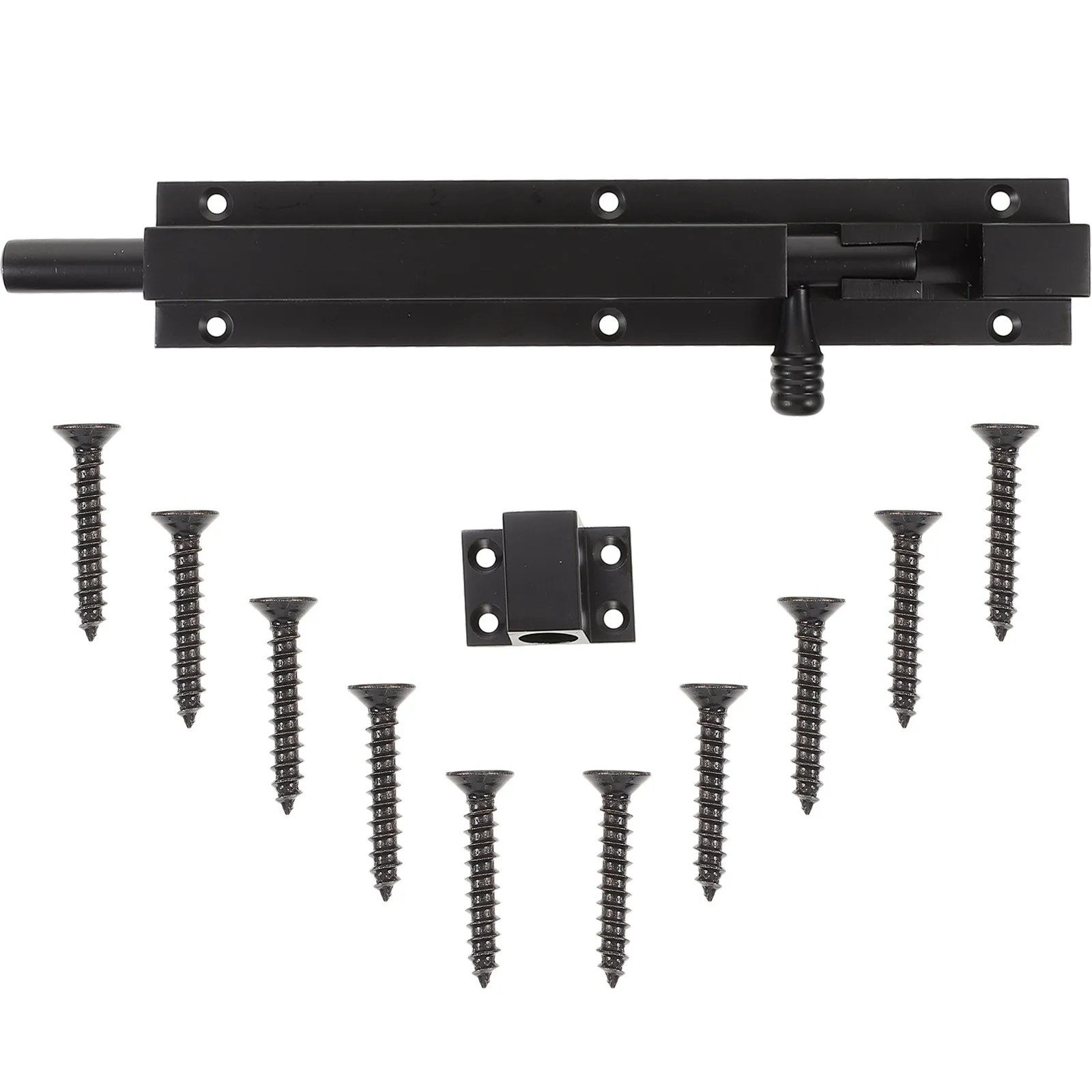

Противовзломный засов из алюминиевого сплава, толстый, нержавеющий, надежный, для раздвижных дверей, ванных комнат, ворот, окон
