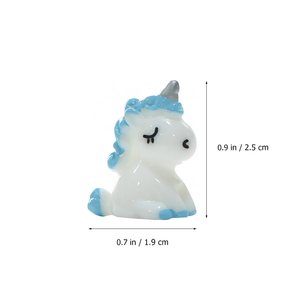 

Unicorn Ornaments Miniature Figurine Resin Bonsai Figurines Artificial DIY Decorations
