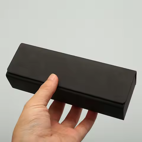 PU Leather Glasses Case Unisex Myopia Presbyopia Sunglasses Reading Eyeglass Storage Box Pressure Resistant Hard Eyewear Holder