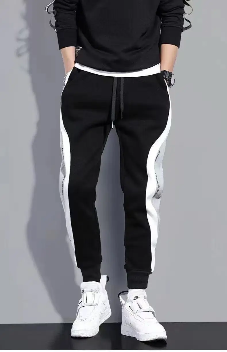 

2025 Spring and Autumn New Men Sports Pants Outdoor Fitness Slow Running Training Basketball Breathable Small Foot Guard Pants