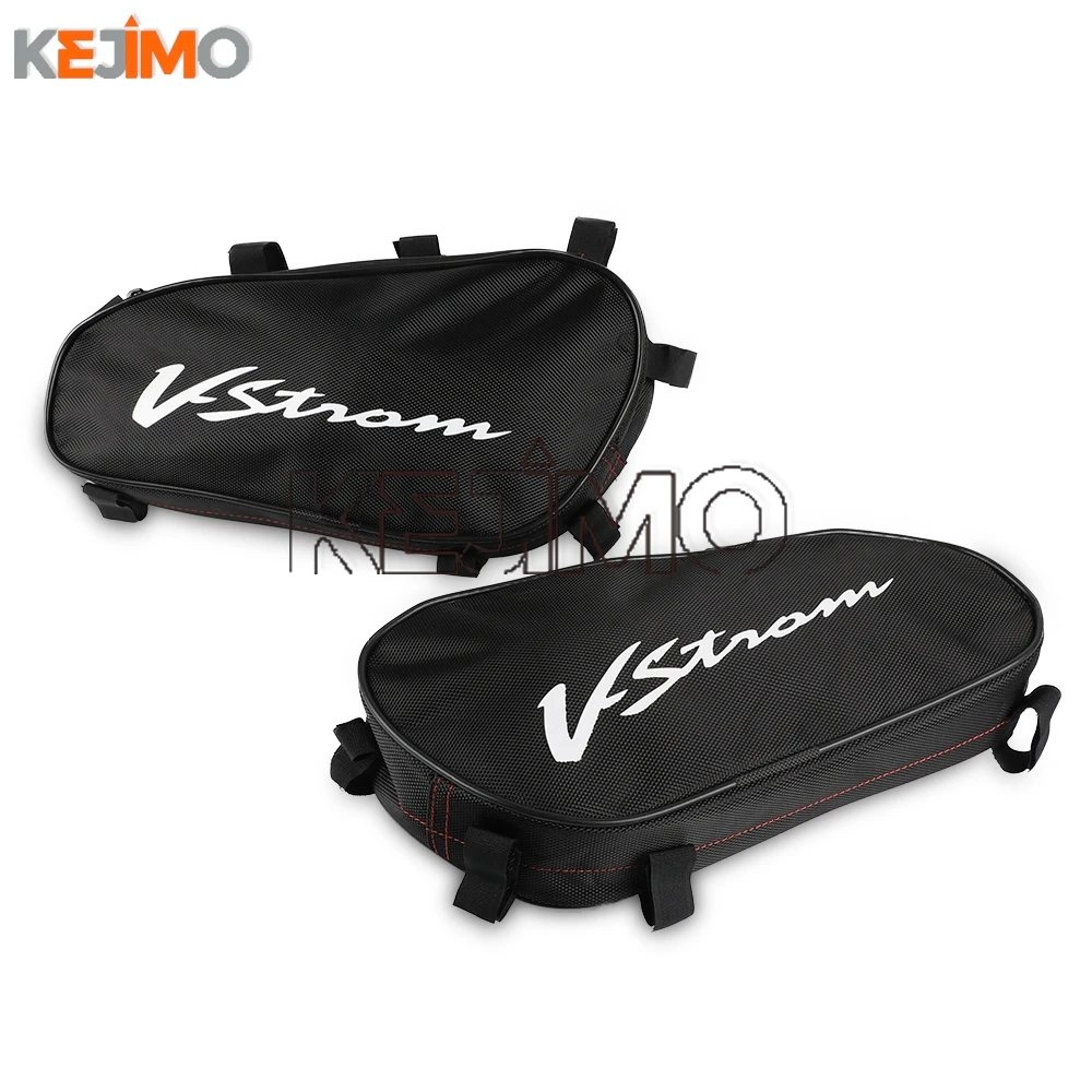 Frame Crash Bars Waterproof Bag Repair Tool Placement Bag For SUZUKI V-STROM DL1000 DL 1000 2021-2014 2015 2016 2017 Motorcycle