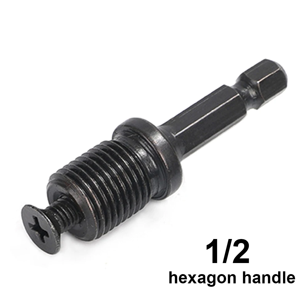 

1/2 20UNF Hexagon Connecting Rod Adapter Hex Male Thread Screw Drilling Bits Accessory for Drill Chuck