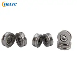 5pcs/Pack V U Groove Roller Wheel Ball Bearings Embroidery Machine Pulley Bearing