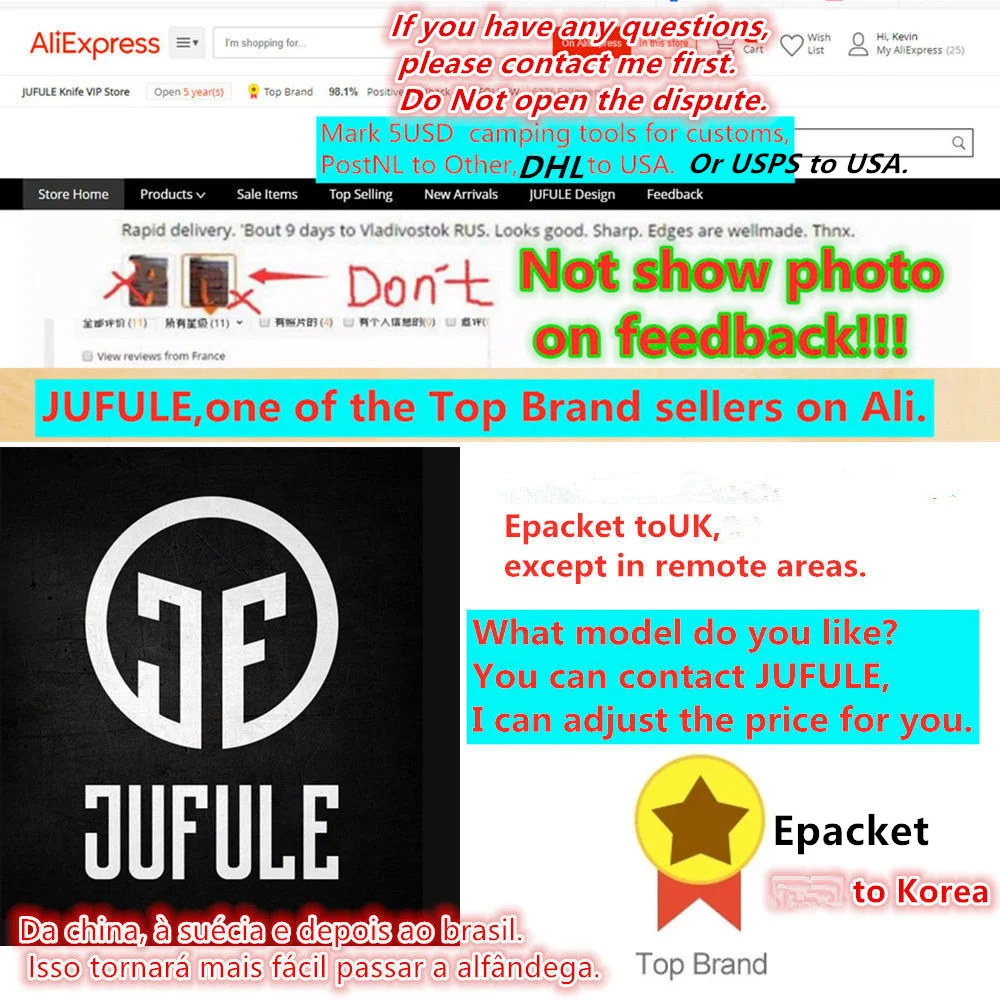 JUFULE Neue Kwaiken Vg10 Core Damaskus Klinge Lager Stahl Griff Taktische Outdoor Tasche Küche Camping Klapp Utility Messer