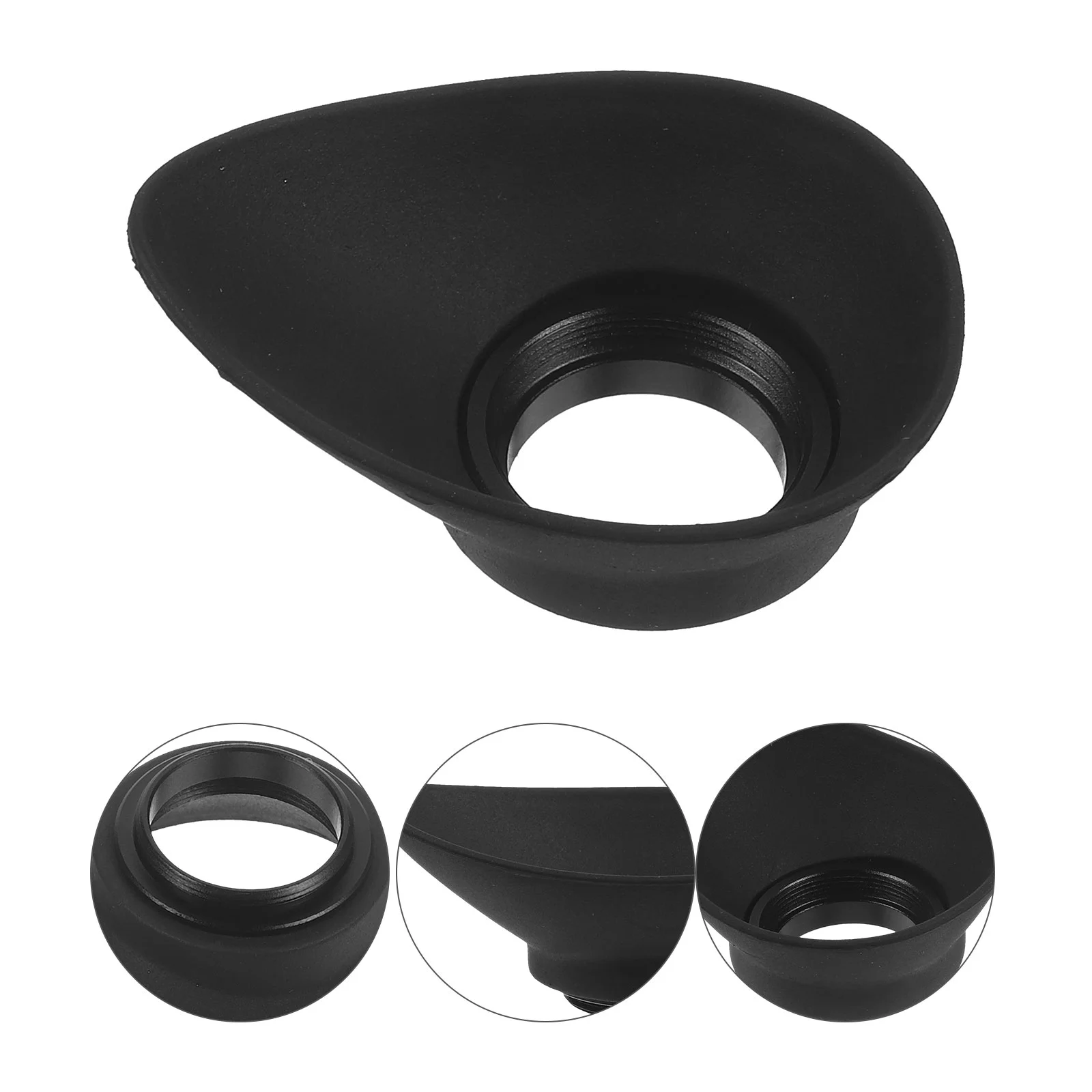 Eye Mask Viewfinder Camera Part Rubber Eye-shade Eyecup for Broken Replace Accessories Supply Black Supplies