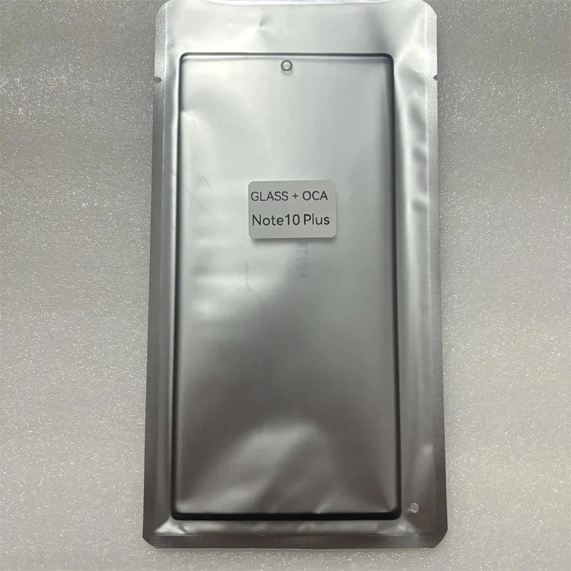Внешний экран + OCA для Samsung Galaxy Note 10 N970 и Note 10 Plus N975, передняя сенсорная панель, стекло дисплея LCD, запчасти для ремонта и замены.