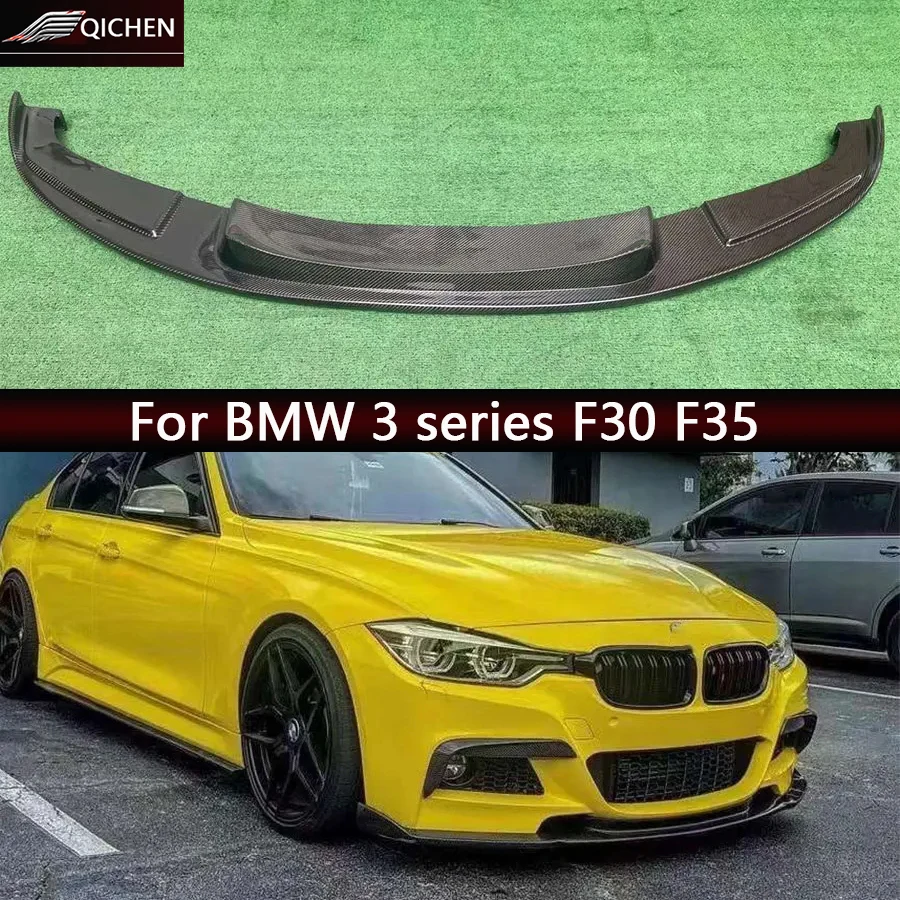 

Для BMW 3 серии F30 F35 автомобильный передний бампер из углеродного волокна, диффузор, спойлер на подбородок, диффузор, автомобильные аксессуары, комплект кузова