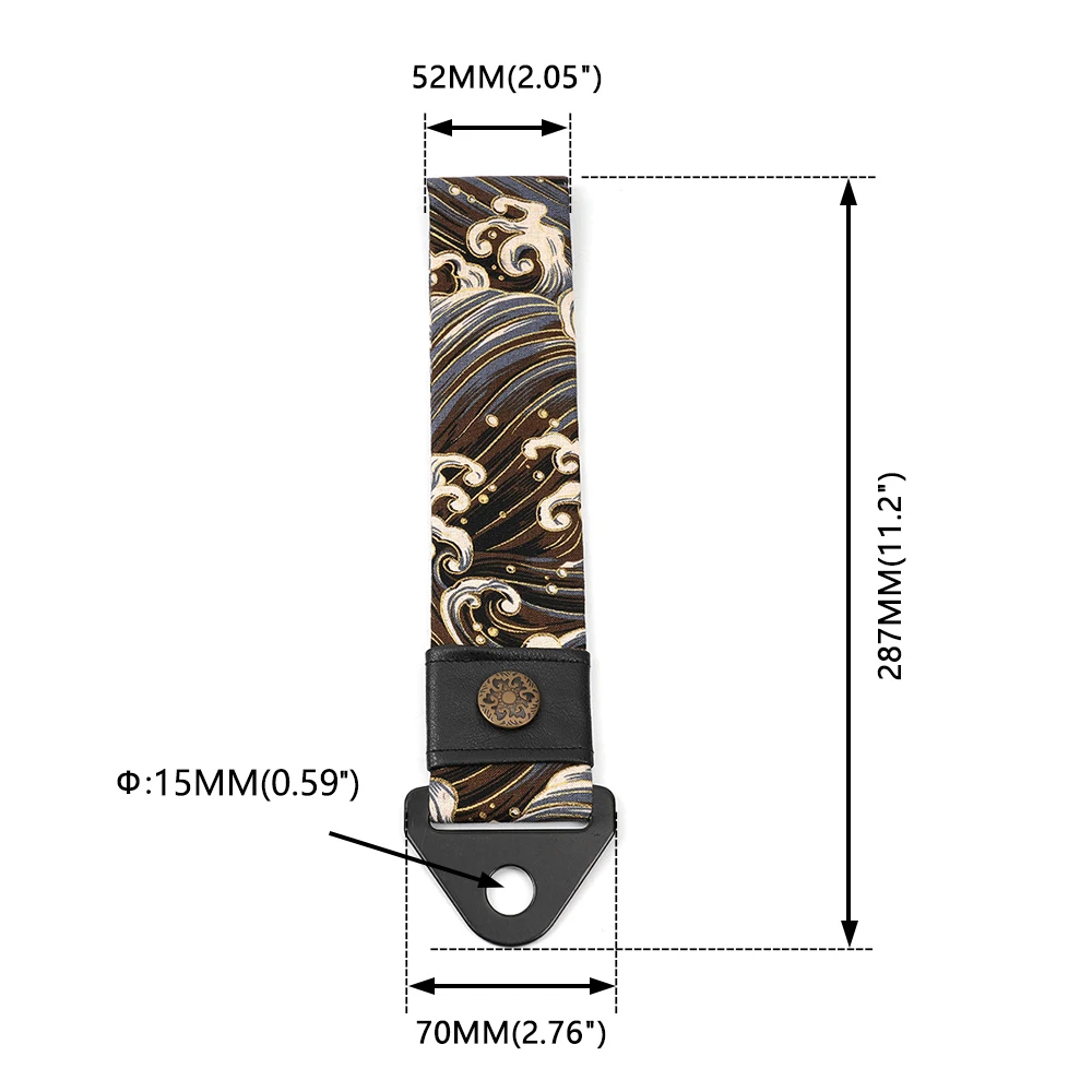 RASTP-28cm styl JDM pasek holowniczy wyścigi Katana pasek holowniczy samochodu/liny holownicze/hak/haki holownicze poliester bez śruby i nakrętki BAG073