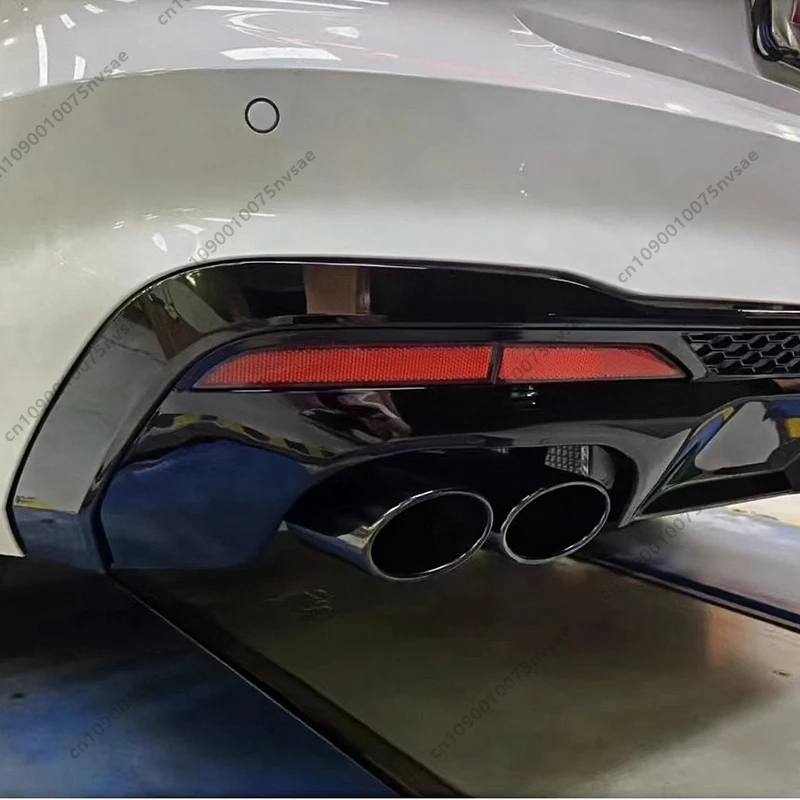 Car Rear Bumper Valance Splitter Bodykit For Audi A4 S-Line & S4 B9 Facelift Saloon / Avant 2020-2025 (Not For A4 Standard) - view 3