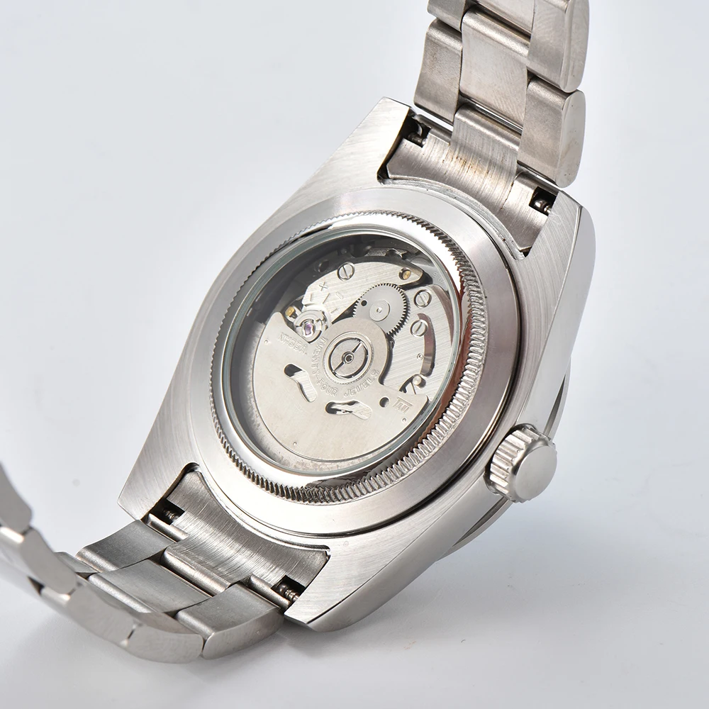 Мужские часы OUMASHI 39 мм, подходит для часов NH35/NH36, автоматические механические часы из нержавеющей стали для отдыха, высококачественные часы