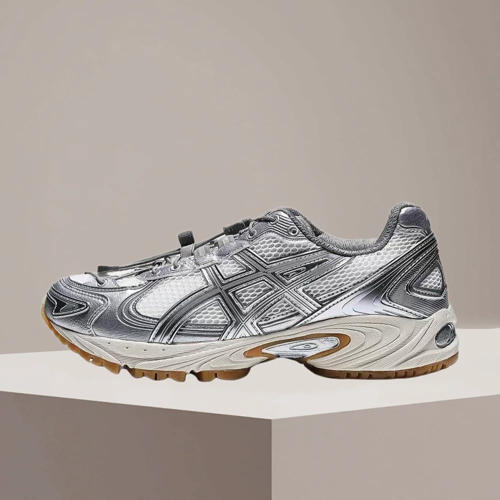 ASICS Gel-Kahana TRV4 Comfort Versatile Breathable Fit Low-Top Casual Shoes for Men and Women in Silver Colorway 1203A866-100