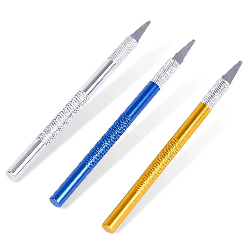 

NIFG 1pc Dental Plaster Spatula Wax Knife Blade Impression Material Stainless Steel Mixing Knife 6 Tips Cutter Dentist Lab Tool