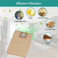 A7THK-12PCS Vacuum Dust Paper Bag Fit For Dxva19 4104 Vacuum Cleaner Accessories Spare Parts Dust Bag