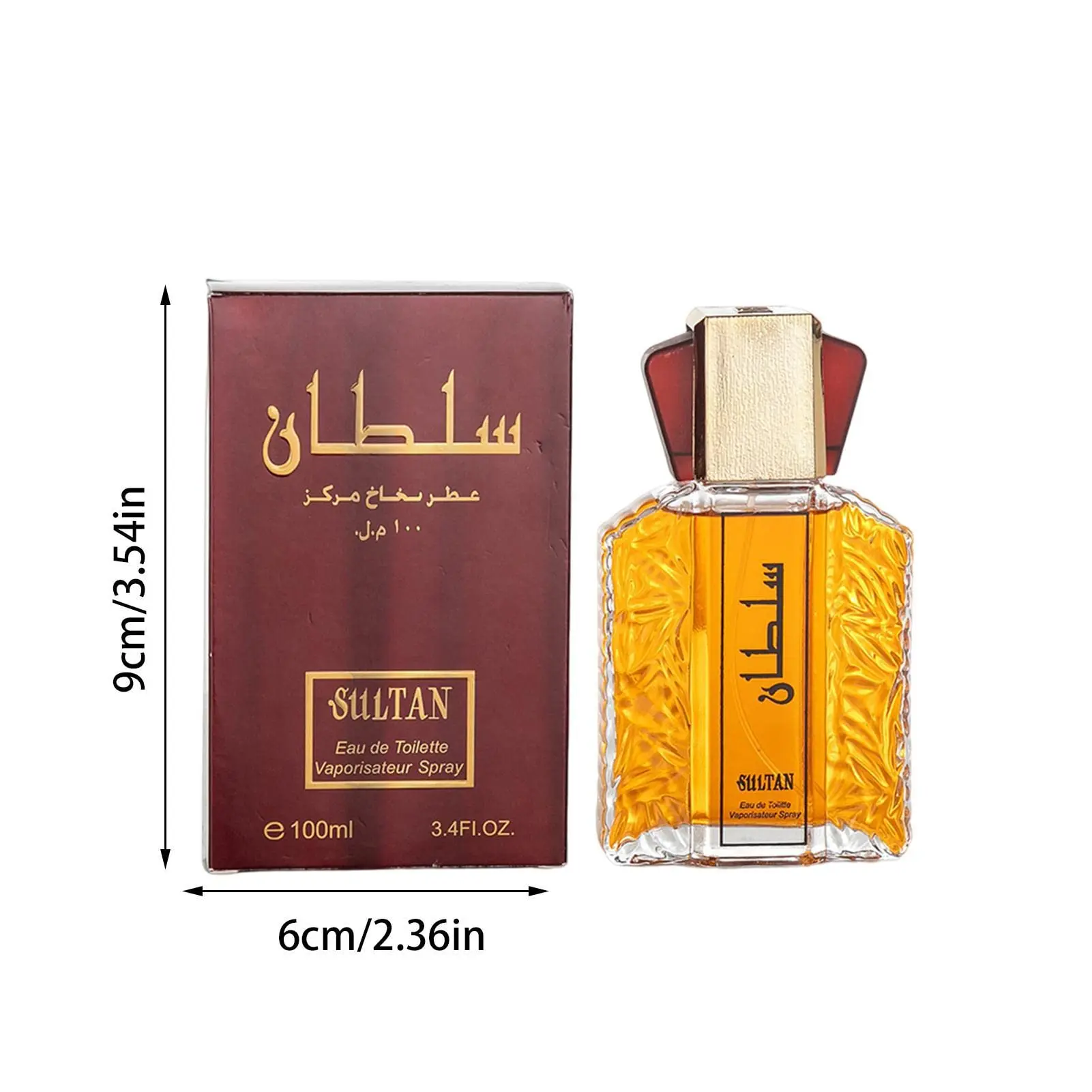 Arabische Stijl Parfum Mannen 100Ml Dubai Moslim Blijvende Eau Eau De Parfum Charmante Man Aroma Exotische Charme Parfums Homme