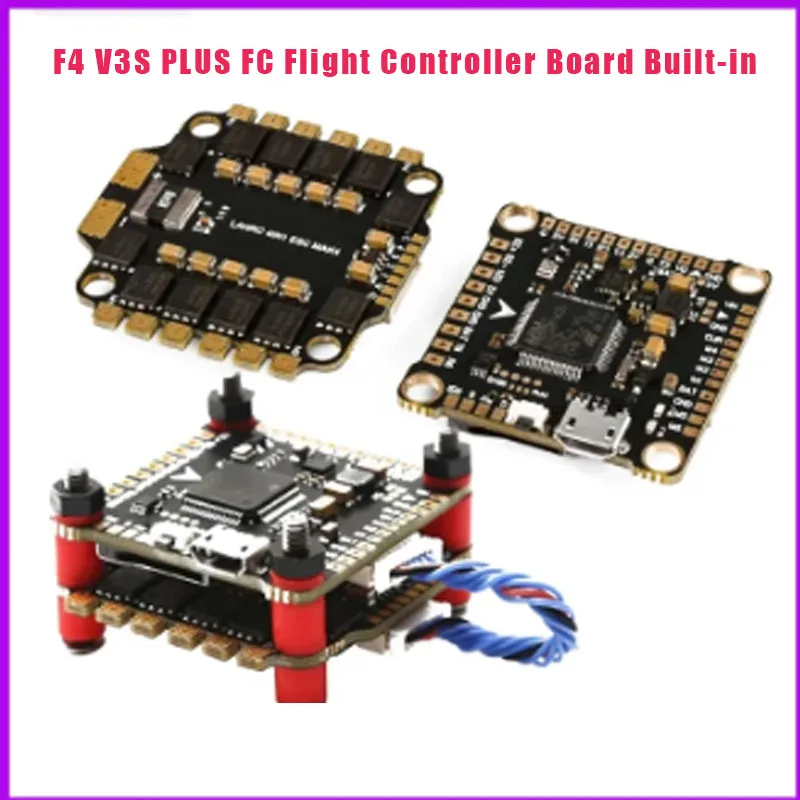 F4 V3S PLUS FC Flight Controller Board Built-in Barometer OSD with Brushless ESC Stack/Power for RC 210 230 250MM RC Drone