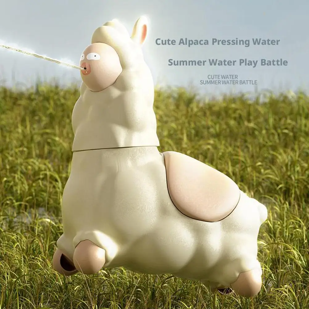 Mini Alpaca Interactieve Watersproeier Waterpistool Fun Prank Decompressie Speelgoed Ideaal voor Zomer Outdoor Waterspellen Kindercadeau