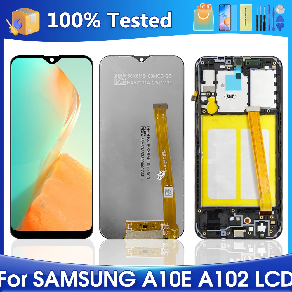 5.83''A10E For Samsung For A102U S102DL A102U1 A102W A102N LCD Display Touch Screen Digitizer Assembly Replacement