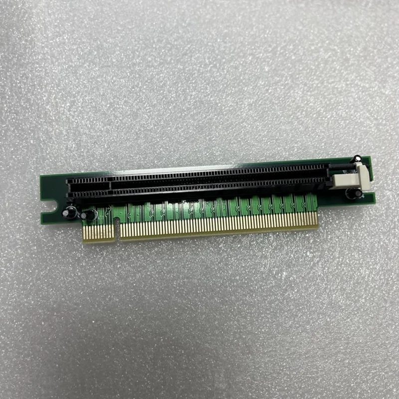 PCI-E 16X Riser Adaptador Card, Pci-E Pci-Express 16X para 16X Slot, Extensor de ângulo direito, Protetor Peças, Acessórios, 90 Graus