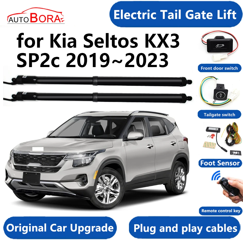 

AutoBora Car Electric Tail Gate Lift System Power Liftgate Kit Auto Automatic Tailgate Opener for Kia Seltos KX3 SP2c 2019~2023