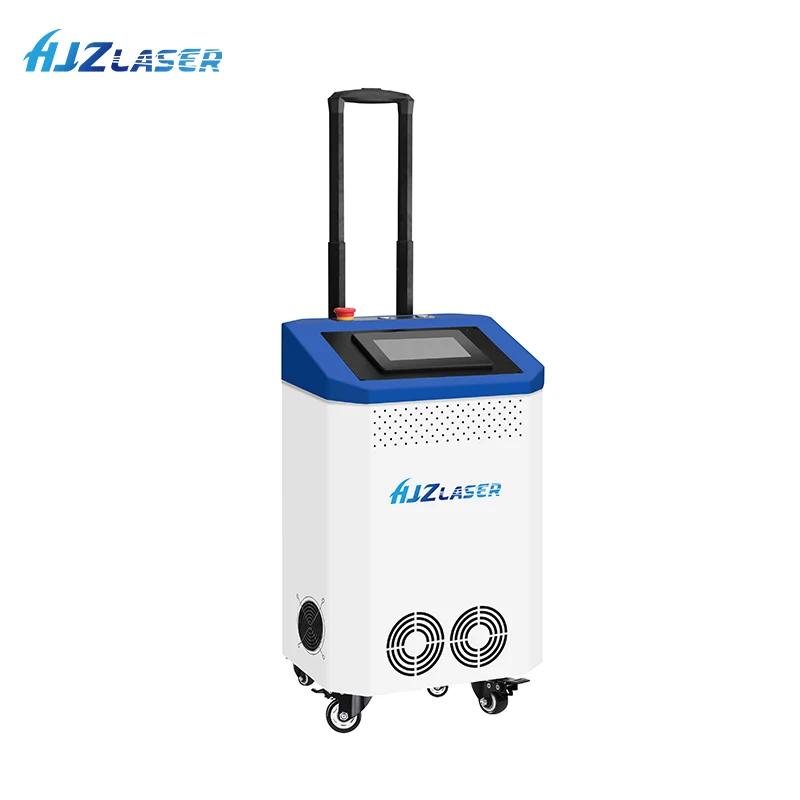 Portable Fiber Pulse Laser Water Mold Cleaner Rust Paint Removal Remover Remove Steel Rust off Cleaning Metal Parts Clean Head