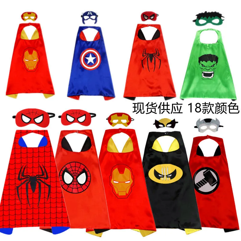 

Superhero Capes for Kids, Cool Halloween Costume Cosplay Festival Party Supplies Favors Dress Up, for 3-12 Year Old Boys Girls