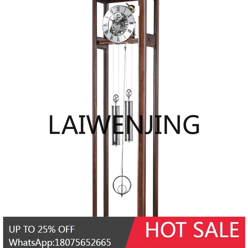 

RWJ Solid Wood Creative Decoration New Chinese Machinery Light Luxury the Grandfather