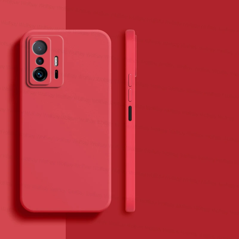 For Xiaomi 11T Pro Case Xiaomi 11T 12T 13T 14T 15T Pro 5G Cover Shockproof Liquid Silicone TPU Phone Back Cover Xiaomi 11T Pro