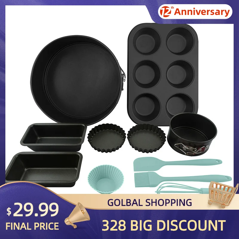 Bakeware Baking Set Nonstick Oven Round 8.3