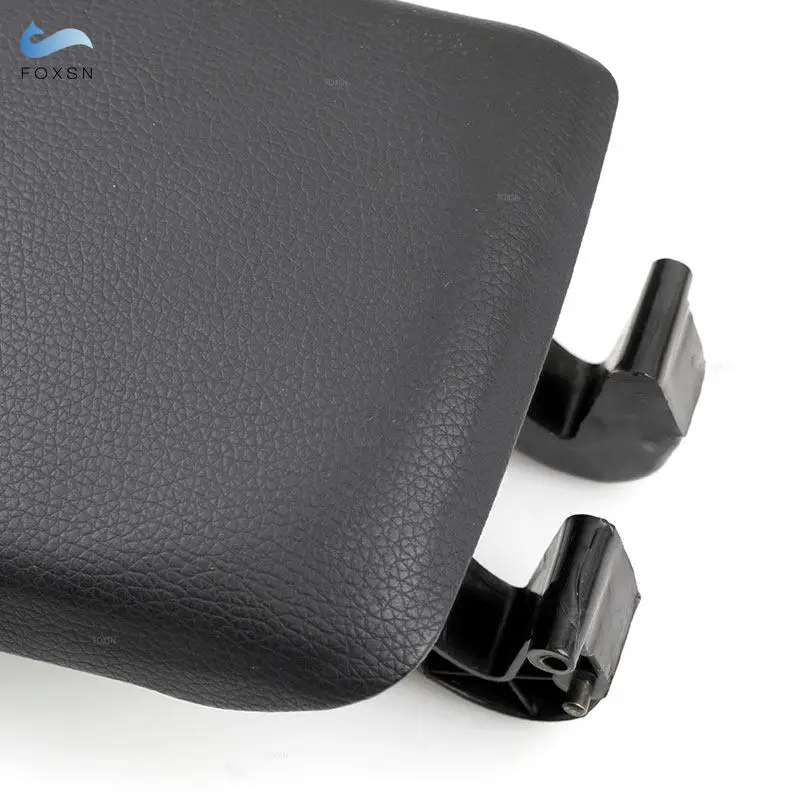 Artificial Leather+ABS Plastic Center Console Armrest Storage Box Cover Pad Shell For Audi A4 S4 B6 B7 2002-2008 A6 C5 1999-2005 view 3