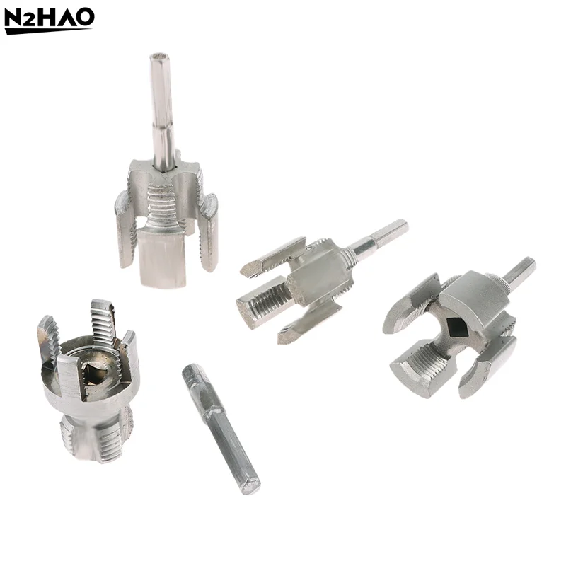 Pipe Thread Cutting Tool Electric Drill Compatible PVC Pipe Inner Outer Hole Threads Opener PVC Thread Maker Tool 1/2" 3/4" Tool
