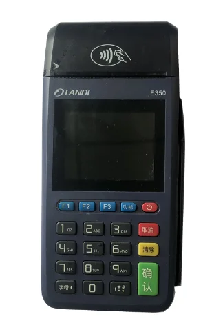 

USED LANDI E350 GPRS Wireless POS Terminal Handheld POS All in One Payment Device