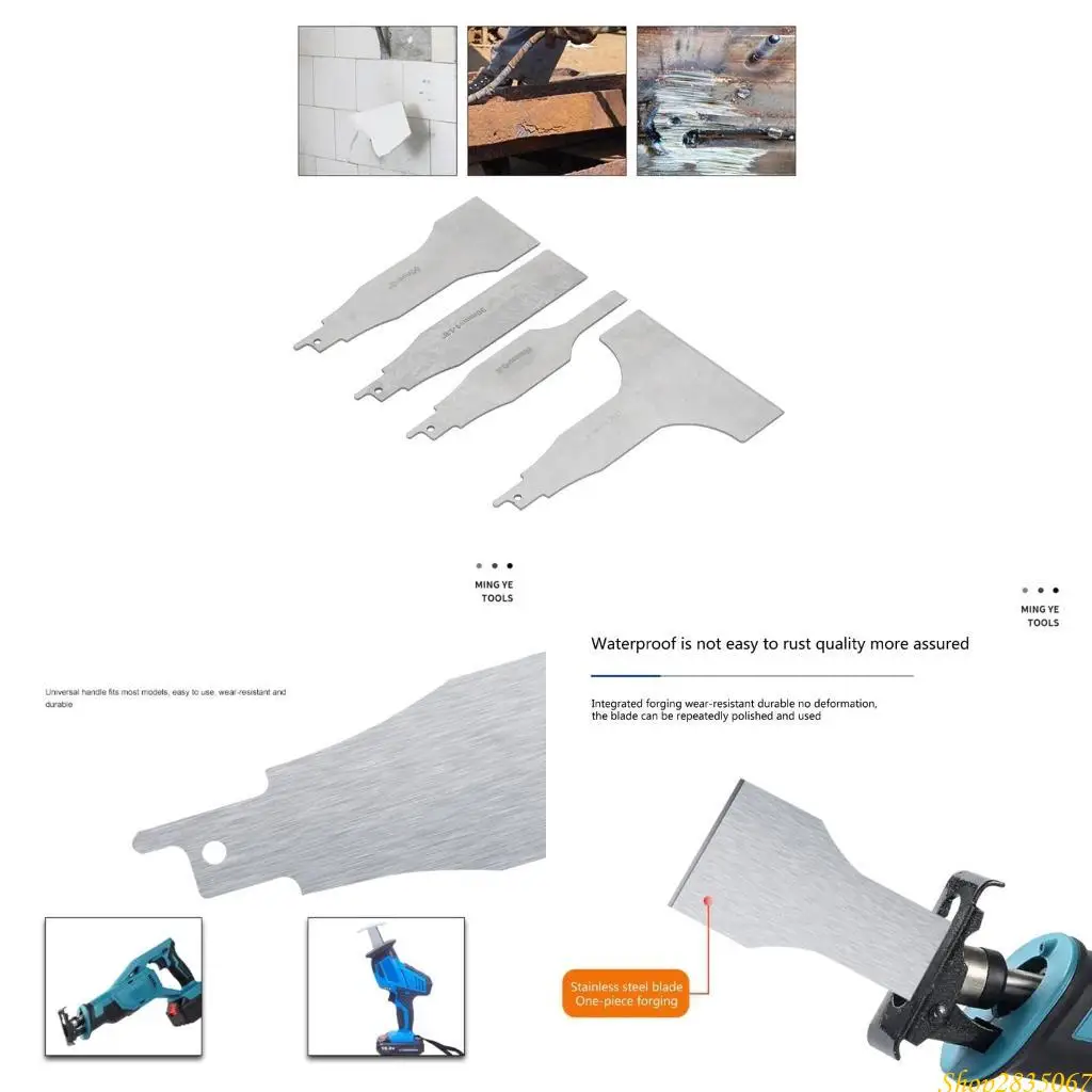 

4pcs Очистка плитки из нержавеющей стали