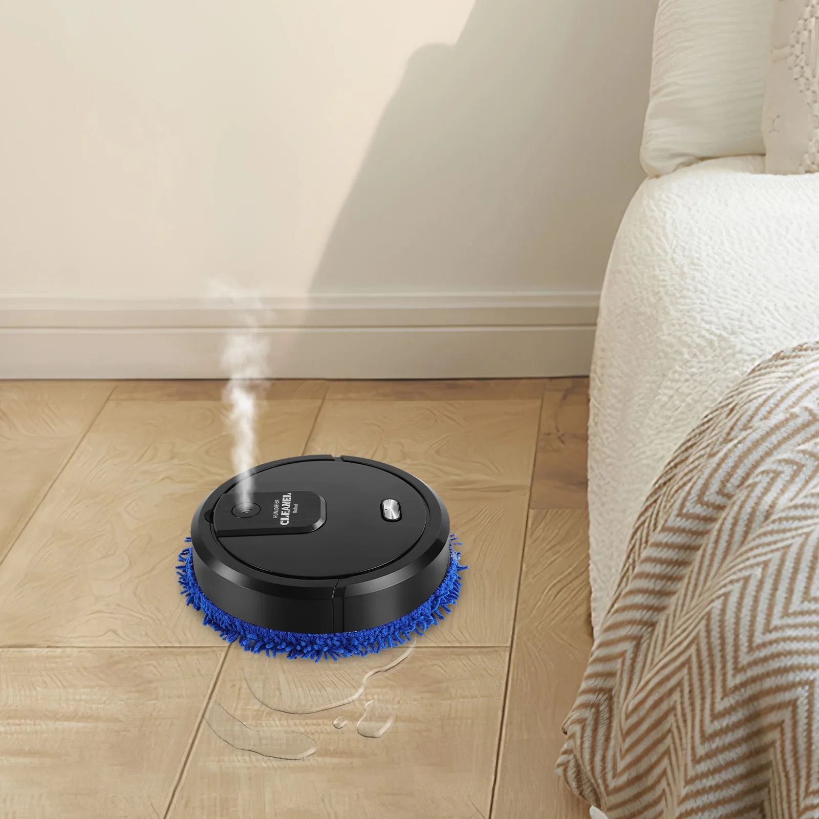 

Интеллектуальная машина для мытья полов, домашний робот для глубокой и тщательной уборки, функция влажной/сухой уборки в двух режимах, робот-пылесос.