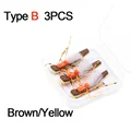 Type B Brown Yellow