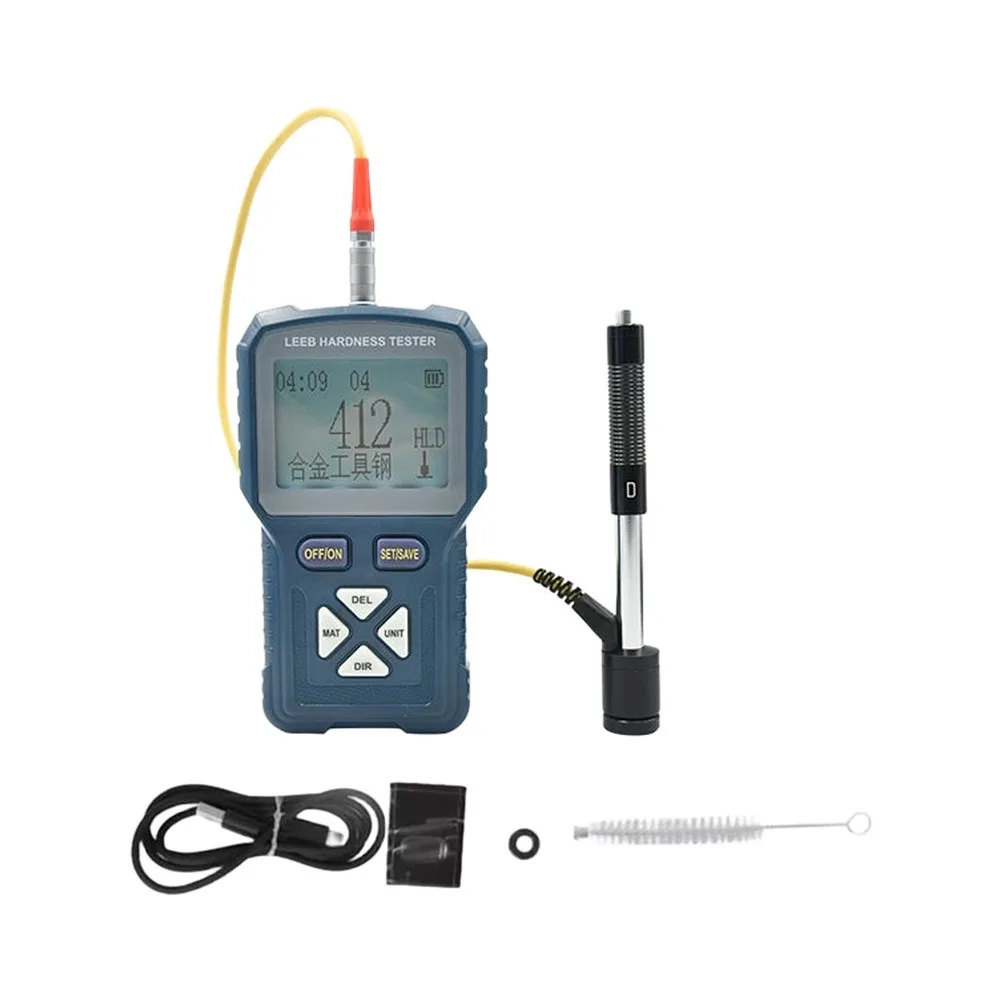 Industrial Maintenance Tool Digital Hardness Gauge High-brightness LCD Screen Backlight Display Precise Measurement Circuitry