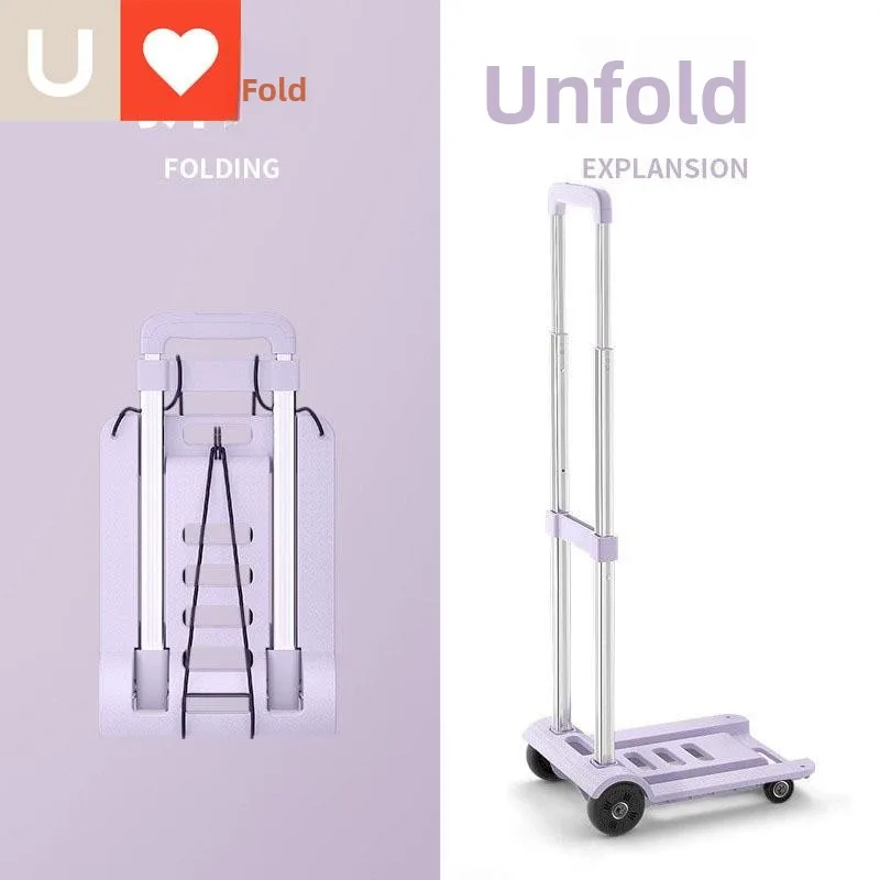 portable-four-wheel-shopping-cart-elderly-vegetable-buying-tool-foldable-hand-pulled-aluminum-alloy-body-pp-material-retracta