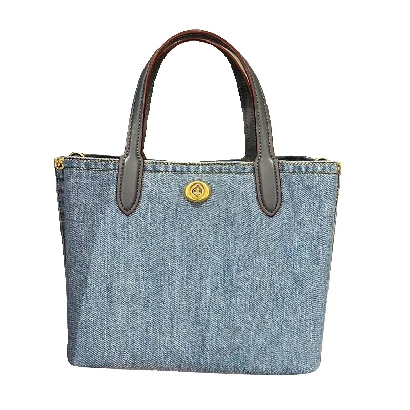 Casual bags for women 2024 new denim Shoulder Messenger Bag Shopping Bags Students Book Bag Handbags Large Tote For Girls