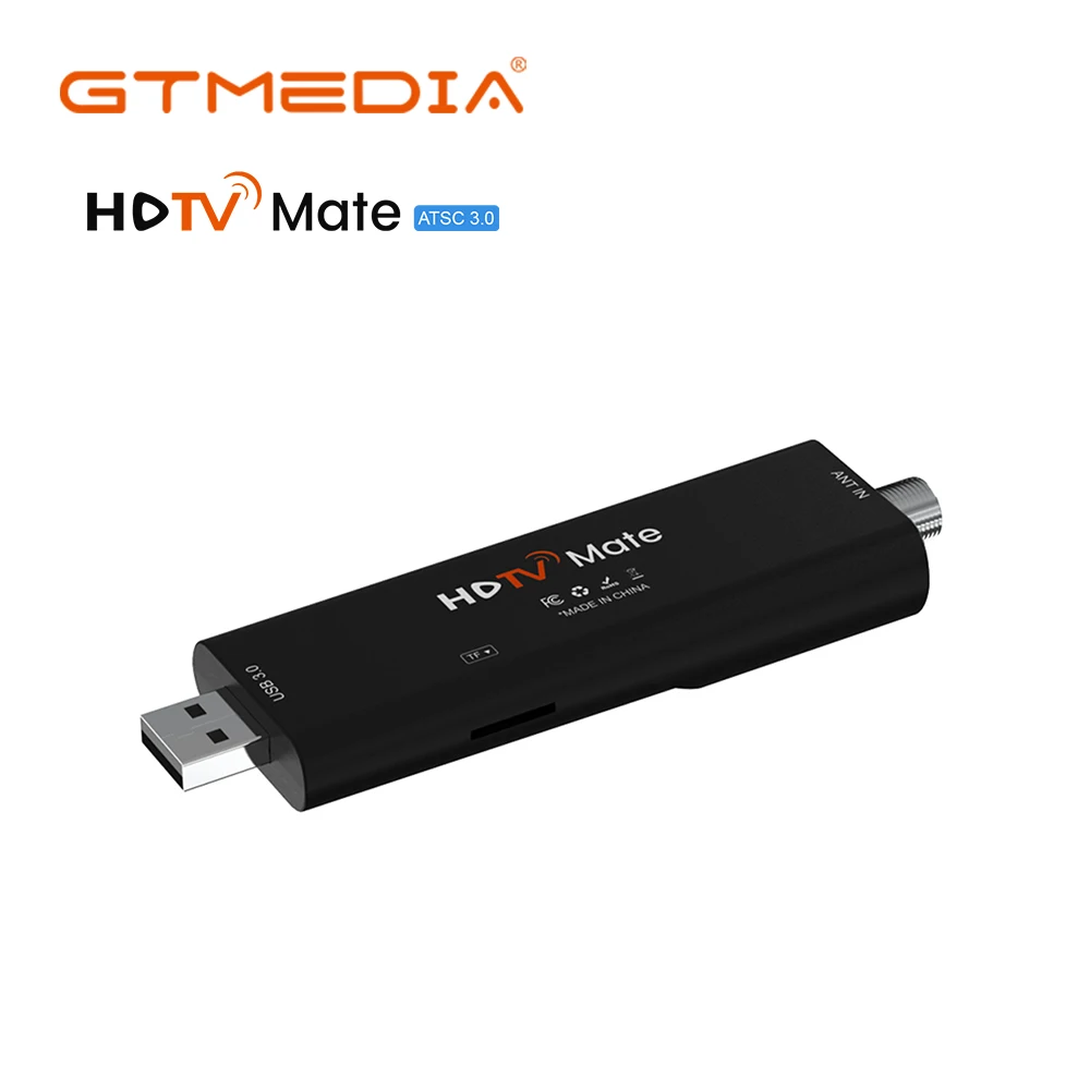 GTMedia HDTV Mate ATSC 3.0/1.0 USB Tuner Stick for USA, South Korea, Jamaica,Mexico,Canada,India,Brazil,etc.