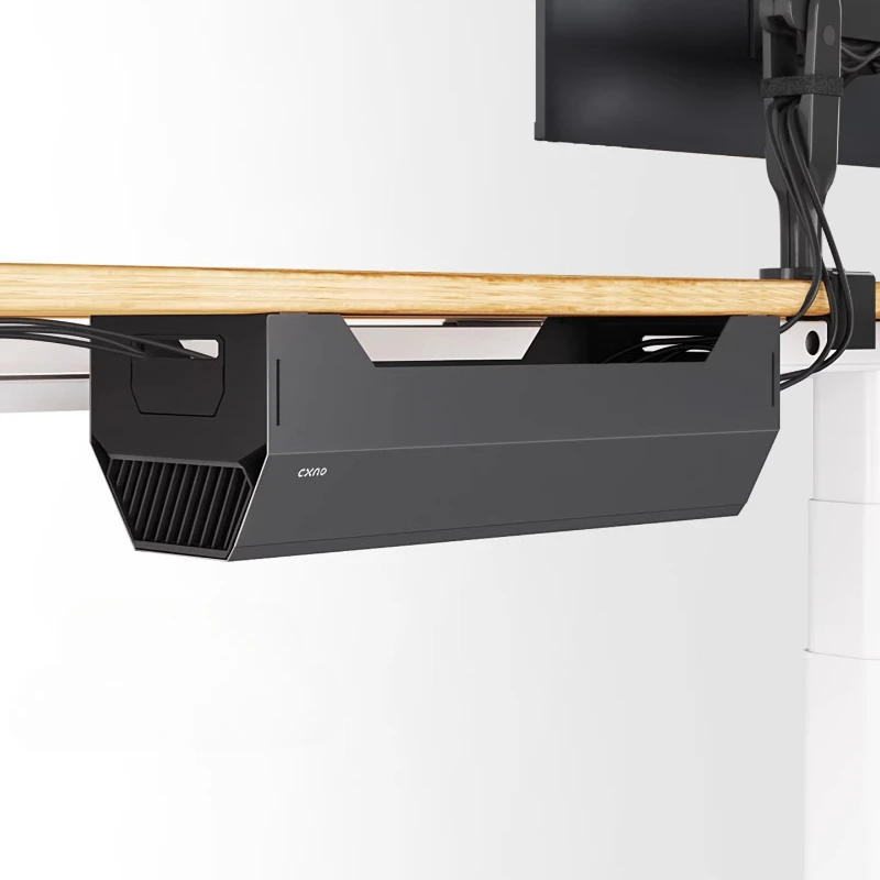 

Магнитный органайзер для кабелей под столом без сверления, держатель для удлинителя, офисный органайзер для проводов, невидимый скрытый кабельный канал