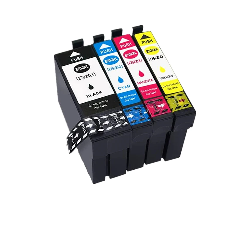 T702 T702XL 702 702XL Compatible Ink Cartridge for Epson Workforce Pro WF-3720 WF-3720DWF WF-3730 WF-3733 Printer