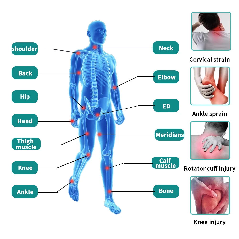 Advanced RET CET Radio Frequency Machine for Smart Tecar Shock Wave Physical Therapy Equipment for Effective Shock Wave Therapy view 2