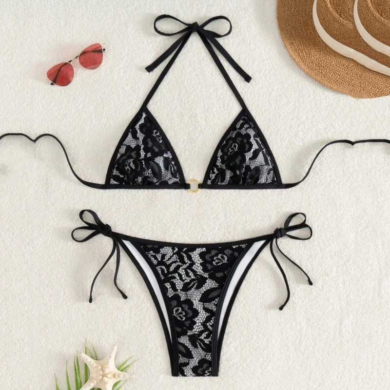 

Сексуальные кружевные бикини 2026, женские купальники, женский купальник для купания, купальные костюмы, бразильский комплект бикини, пляжная одежда, купальщица в бассейне