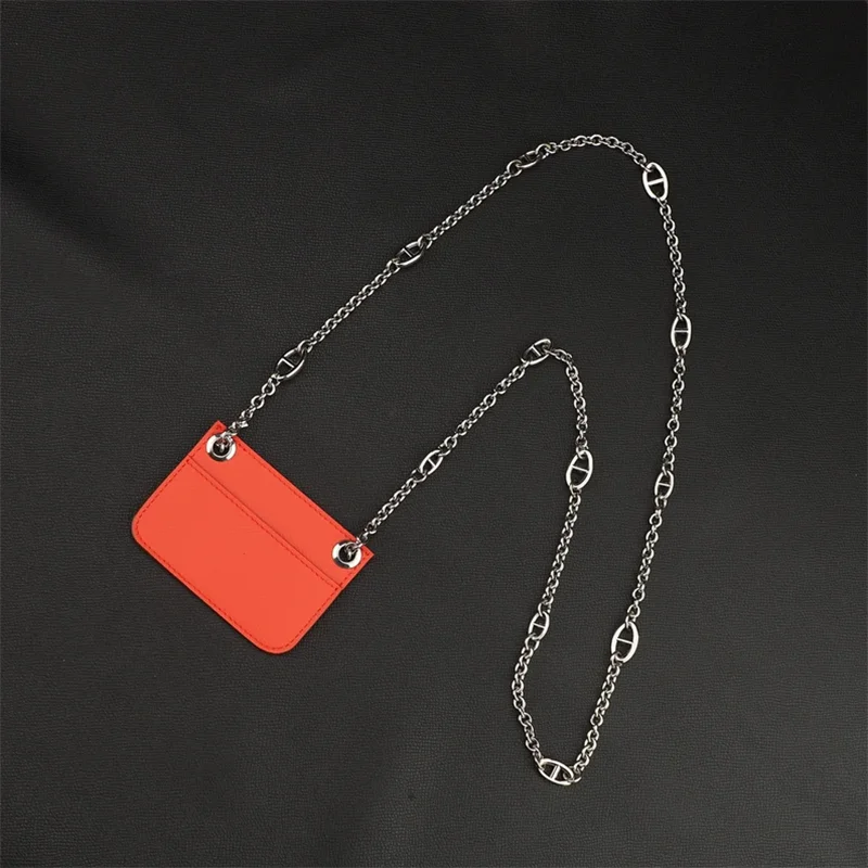 The Chain strap and Epsom leather insert for Constance Slim wallet,New design shoulder the Constance Slim wallet