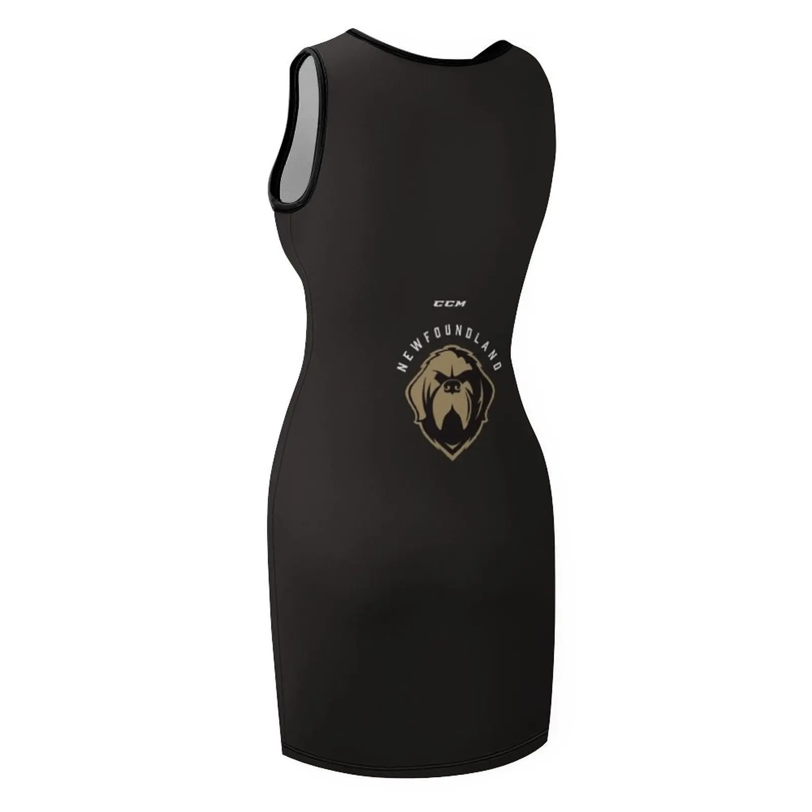 ベストセラー - ニューファンドランド グローラーズ グッズ エッセンシャル Tシャツ ノースリーブ サンドレス 結婚式パーティー用ドレス