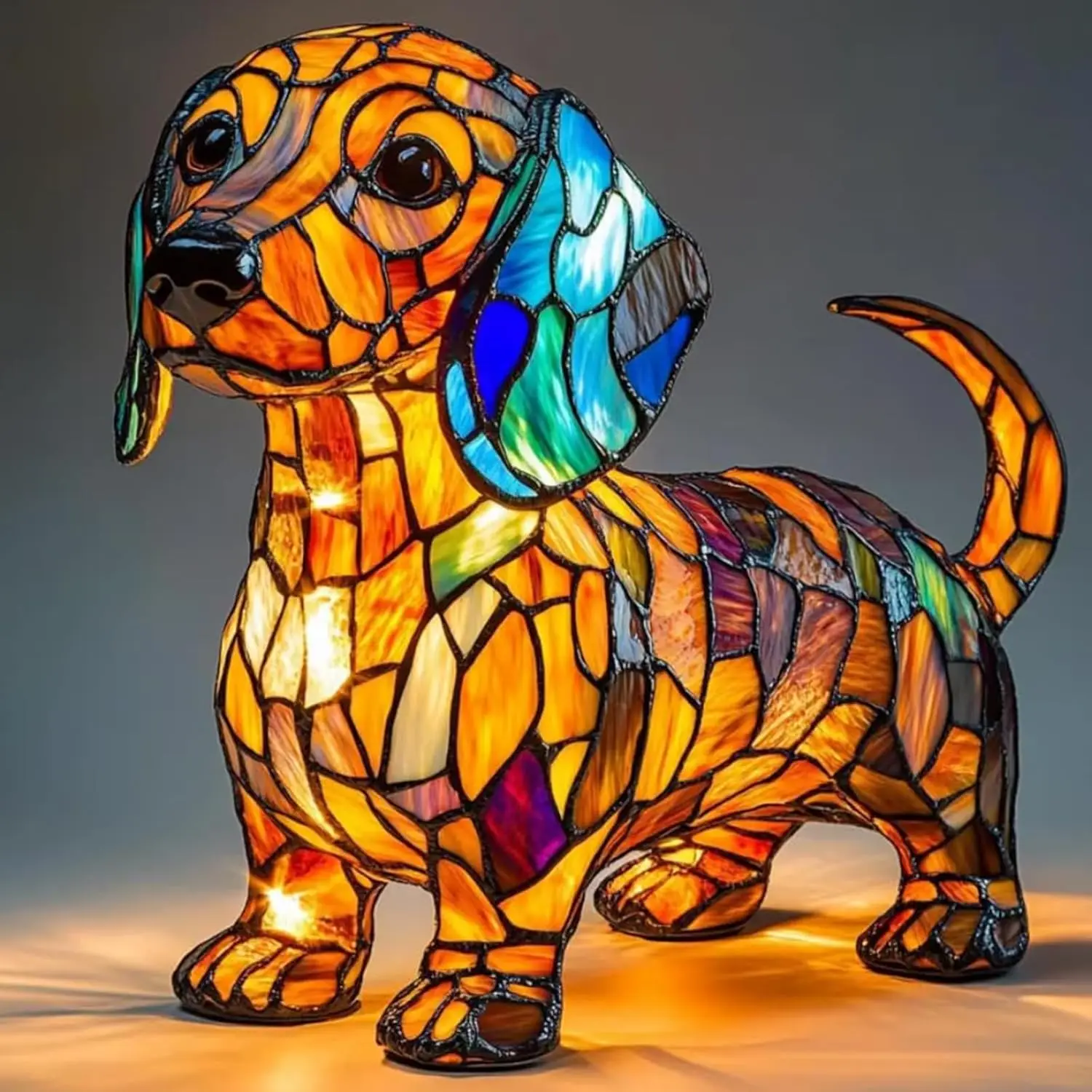 القط مصباح-Dachshund مصباح-مصباح بيجفوت ثلاثية الأبعاد الحيوان Led ليلة حامل ضوء زخرفة لمبة مكتب ديكور ليلة حامل مصباح ديكور المنزل