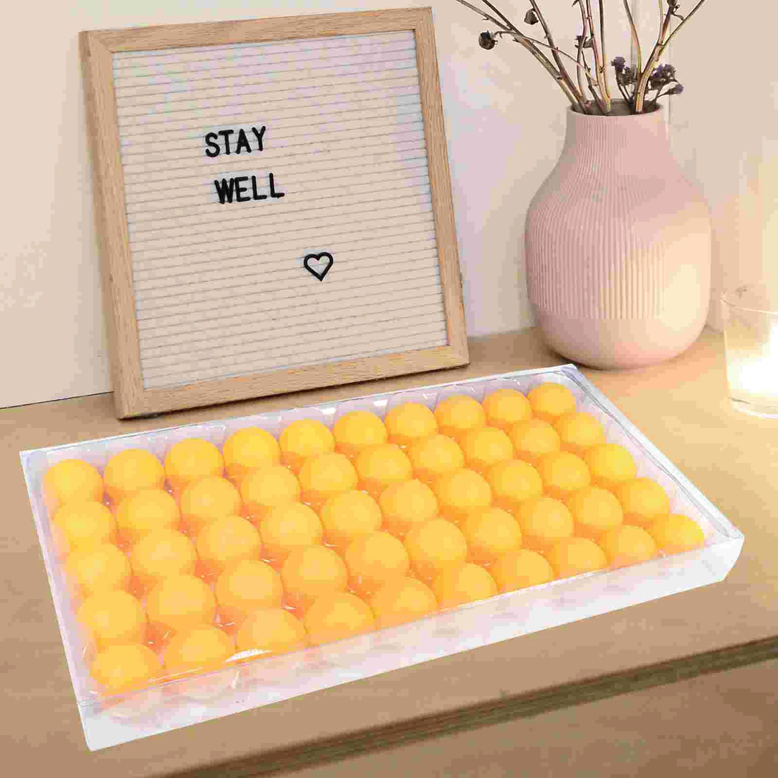 Lottery Ball Number Raffle Board Game Storage Case Pingpong Containers Party Supplies Plastic