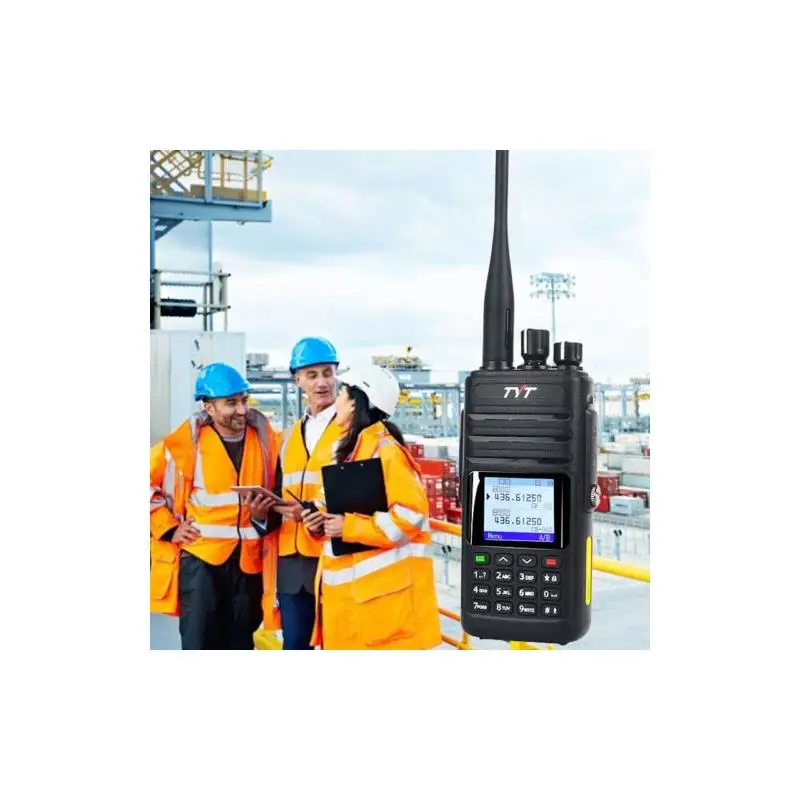 10pcs Original TYT MD-750 5W Dual Band VHF/UHF 136-174MHz/400-470MHz 1024CH FM CTCSS/DCS DMR Digital Walkie Talkie