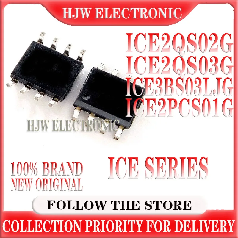 

50pcs ICE2PCS01G SOP8 ICE2PCS01 SOP 2PCS01 SOP-8 ICE2QS02G 2QS02G ICE2QS03G 2QS03G ICE3BS03LJG 3BS03LJG