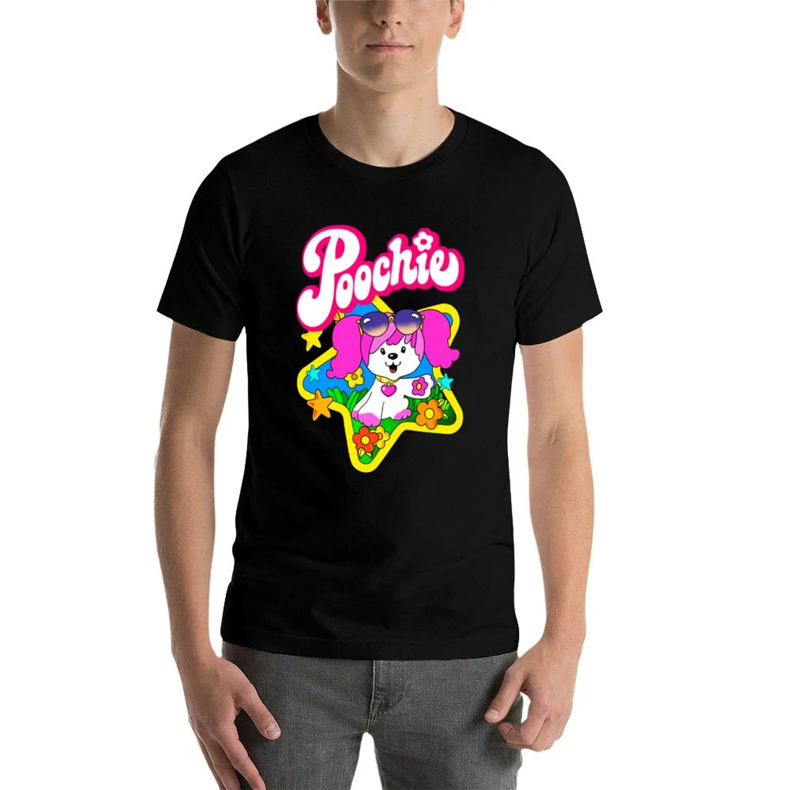 

Poochie T-Shirt funny t shirts man man t shirt cotton man t shirts high quality luxury brand T-Shirt