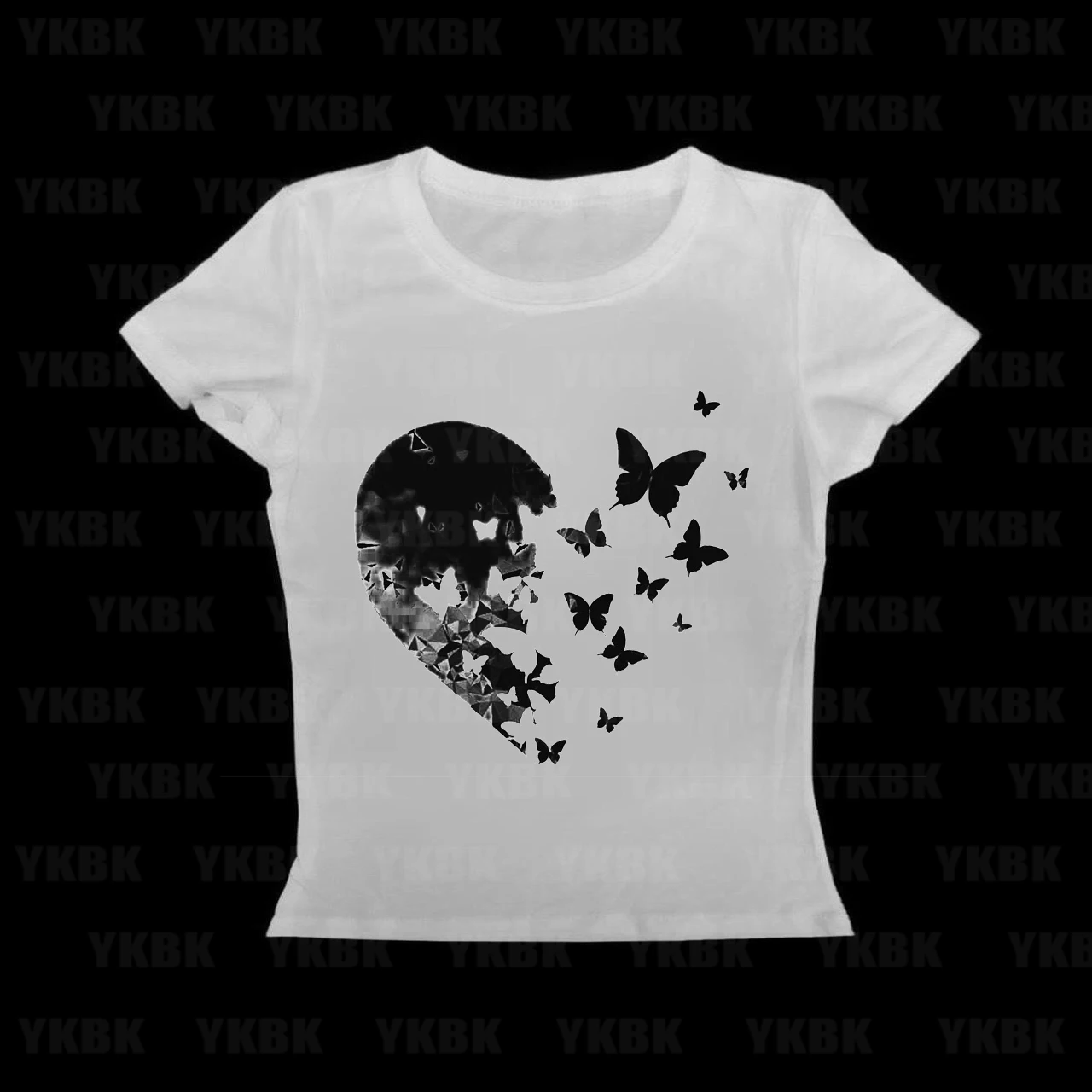 

Casual round Neck Short Sleeve T-Shirt Women's tee Shirt plus Size Street Style Fashionable Base Layer Top